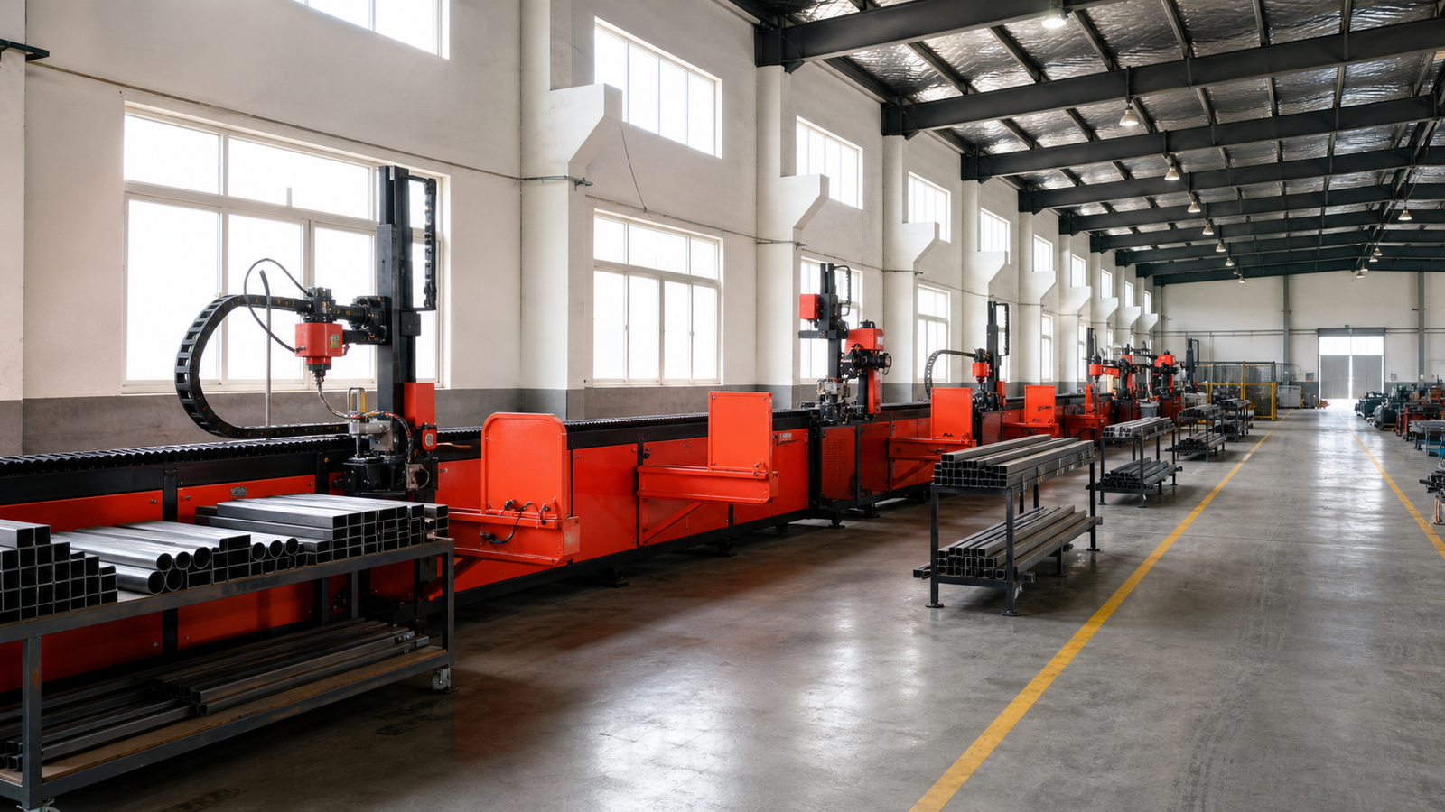 JIUXIN factory metalwork and frame production
