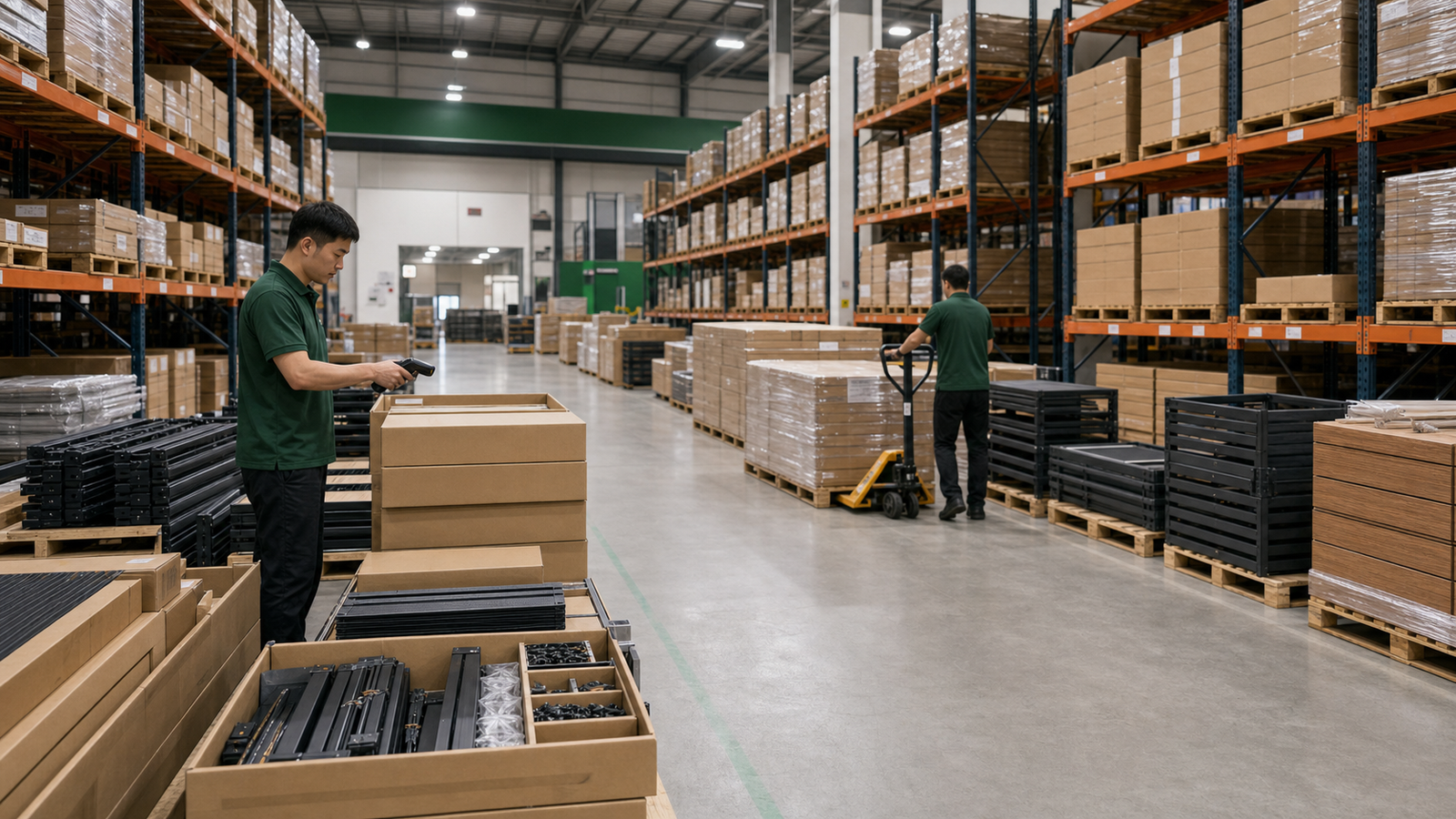 TOPDMS factory warehouse management for product components
