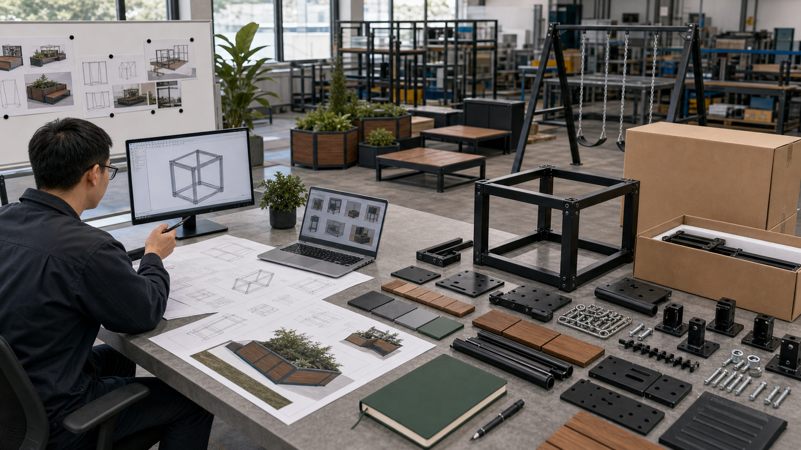 TOPDMS B2B manufacturing and product sourcing visual