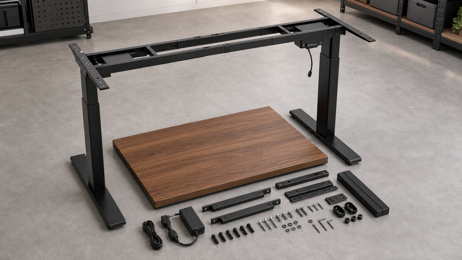 TOPDMS standing desk metal frame product detail