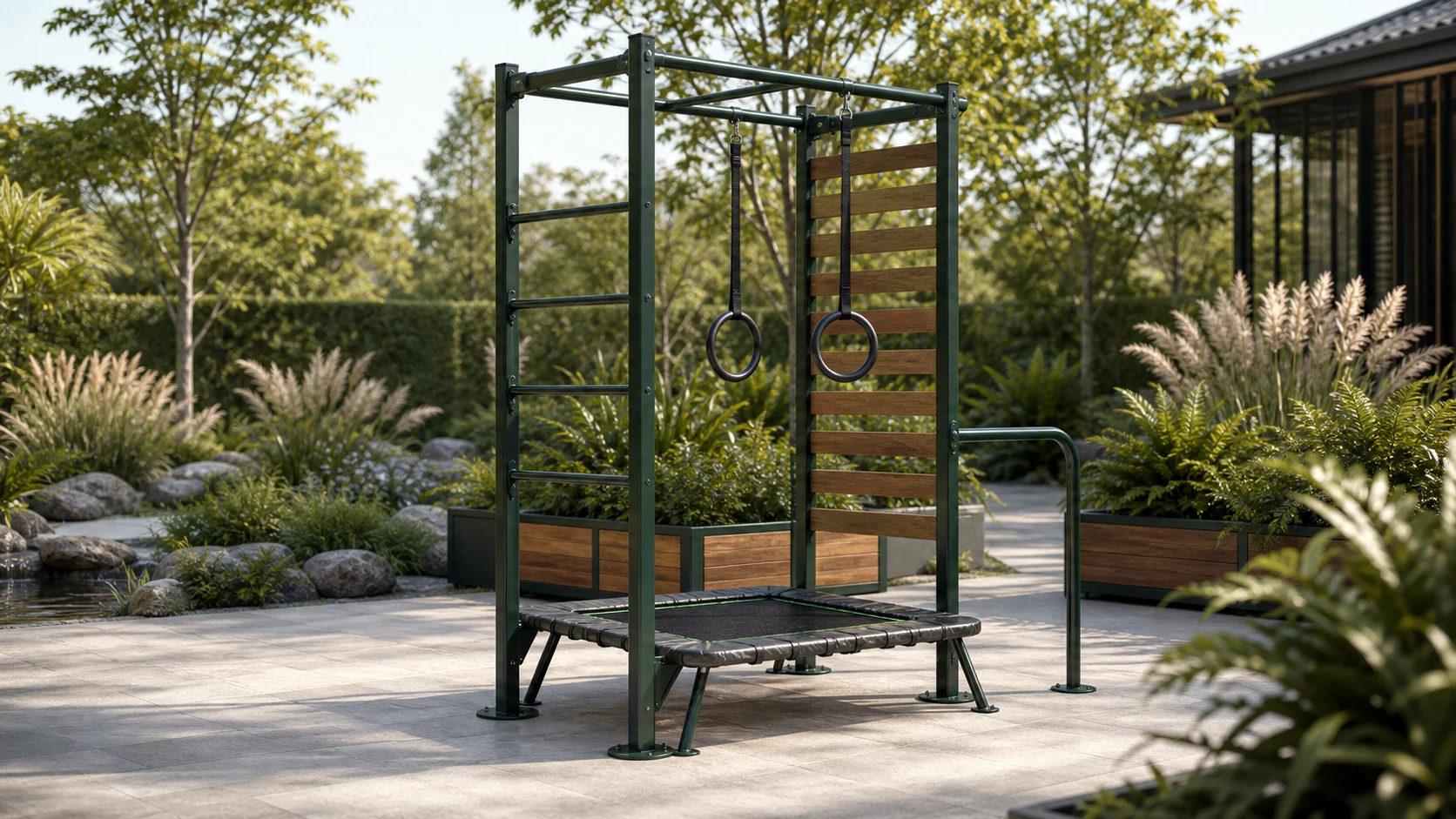 Outdoor Fitness Structures product entrance