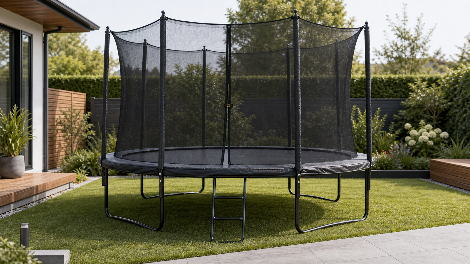 Trampolines product entrance